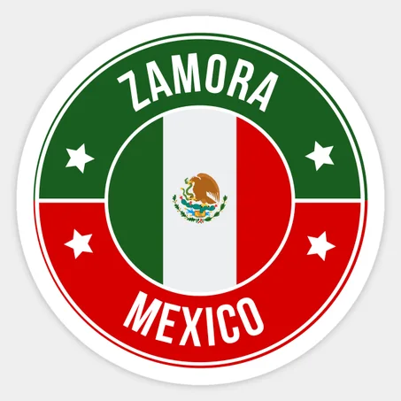 Zamora Mexico Sticker