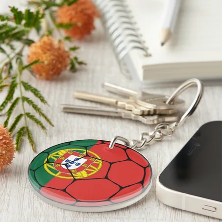 Portugal Football Keychain