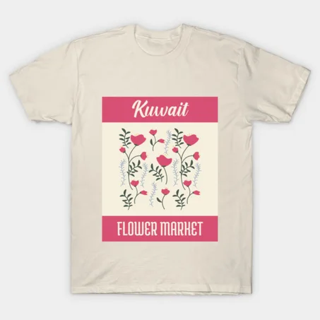 Flower Market Kuwait T-Shirt
