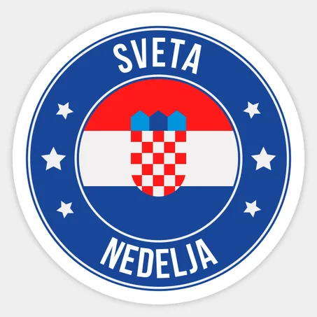 Sveta Nedelja Sticker