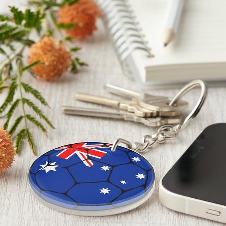 Australia Football Keychain