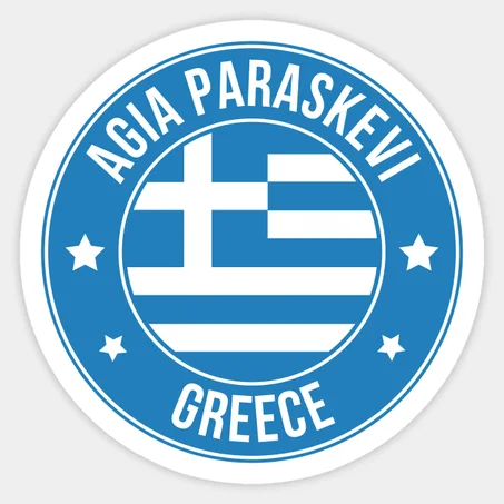 Agia Paraskevi Sticker