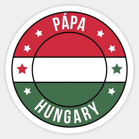 Pápa Sticker