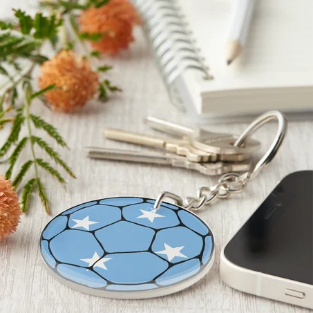 Micronesia Football Keychain
