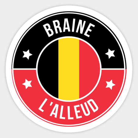 Braine l'Alleud Sticker