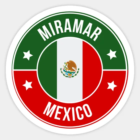 Miramar Sticker