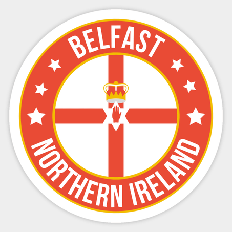 belfast Sticker