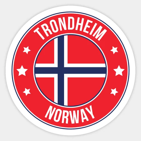 Trondheim Sticker