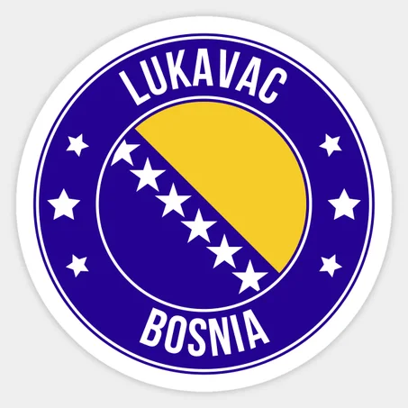Lukavac Sticker