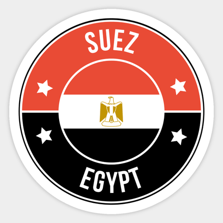Suez Sticker