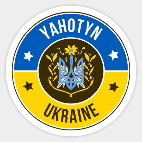 Yahotyn Sticker