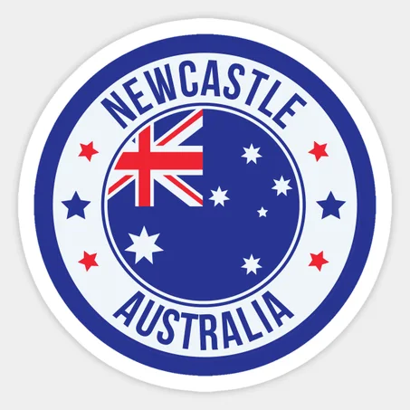 Newcastle, Australia Themed Sticker