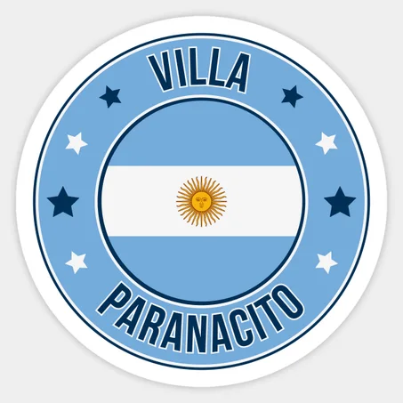 Villa Paranacito Sticker