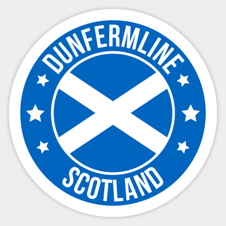 Dunfermline Scotland Sticker