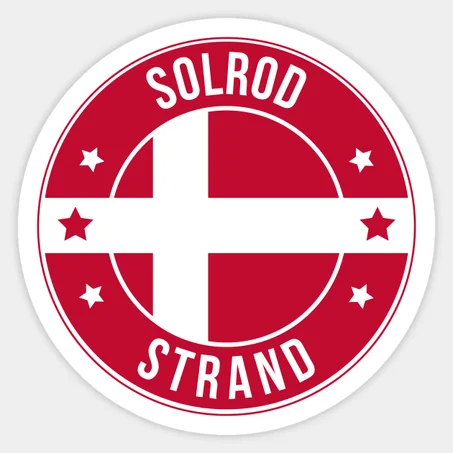 Solrod Strand Sticker
