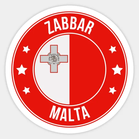 Zabbar Sticker