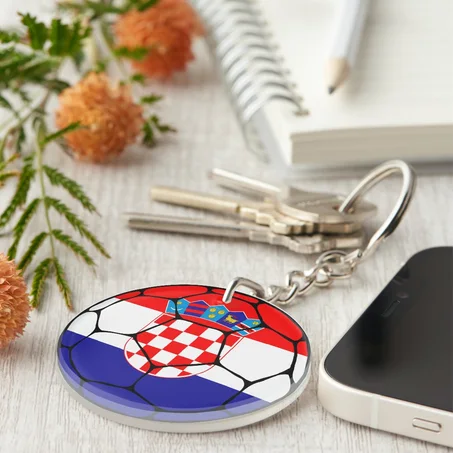Croatia Football Keychain