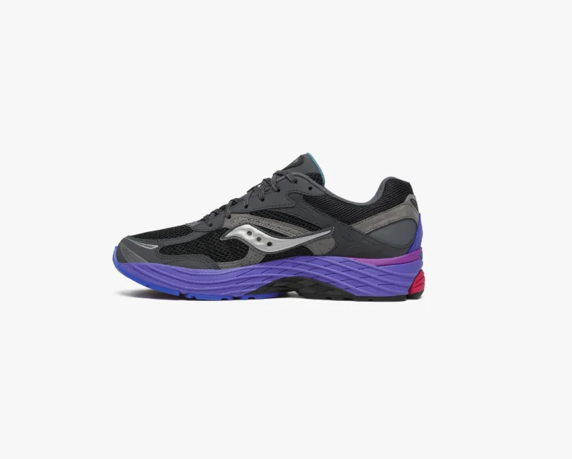 Saucony ProGrid Omni 9   BLACK-PURPLE/Multi