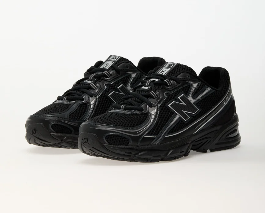 New Balance 740 Noir/Gris Argent