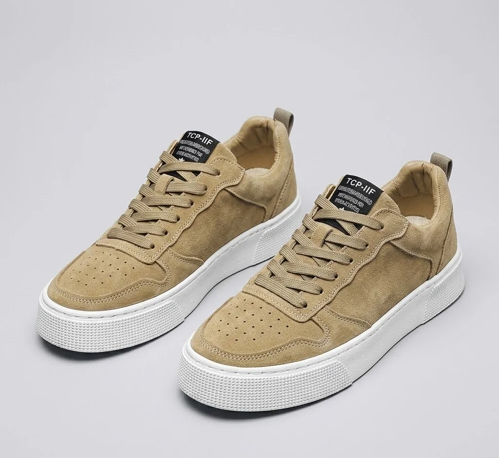 Basket élégant Moderne KAKI