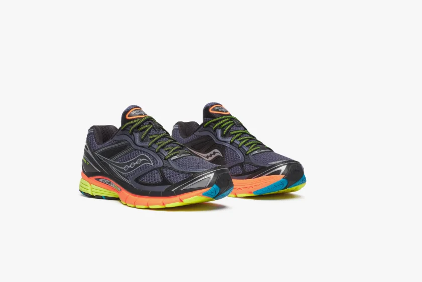 Saucony Guide 7 ProGrid NOIR-ORANGE/Multi