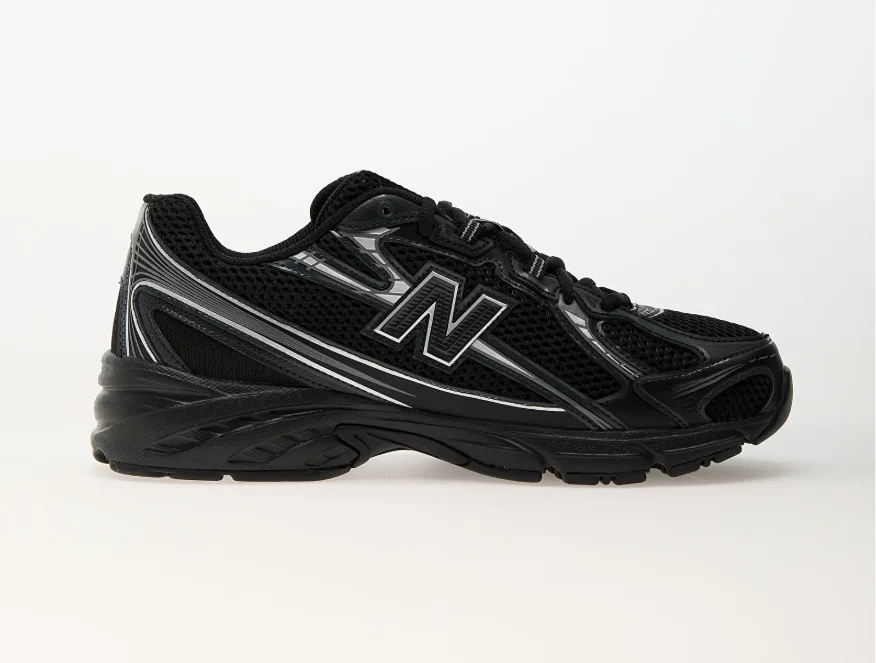 New Balance 740 Noir/Gris Argent