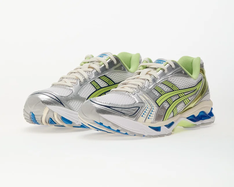 ASICS Gel-Kayano 14    Blanc/vert citron