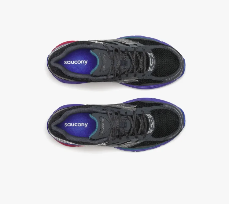 Saucony ProGrid Omni 9   BLACK-PURPLE/Multi