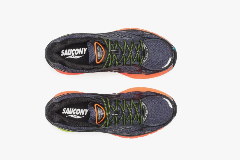 Saucony Guide 7 ProGrid NOIR-ORANGE/Multi
