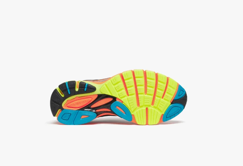 Saucony Guide 7 ProGrid NOIR-ORANGE/Multi