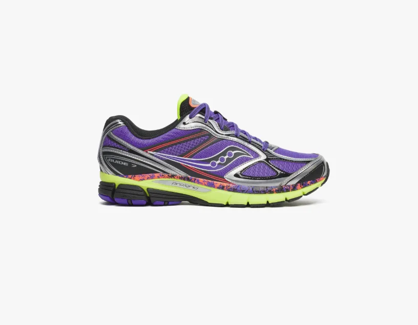 Saucony ProGrid  Guide 7  NOIR-ORANGE/Multi