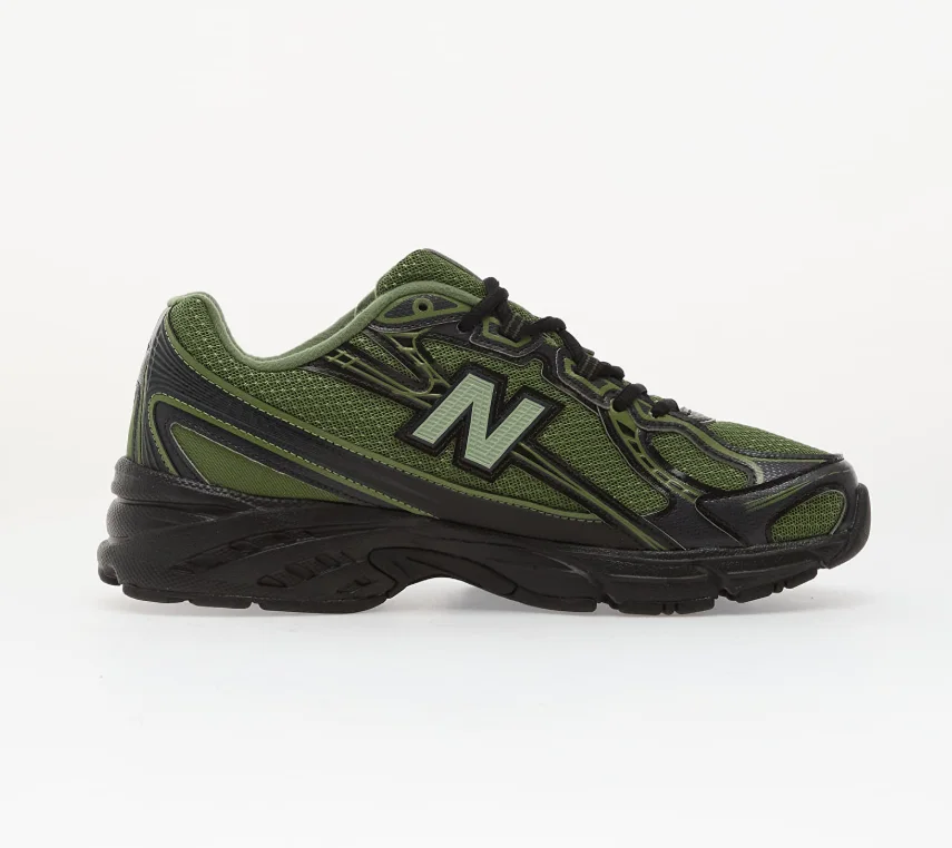 New Balance 740 Vert utilitaire/noir