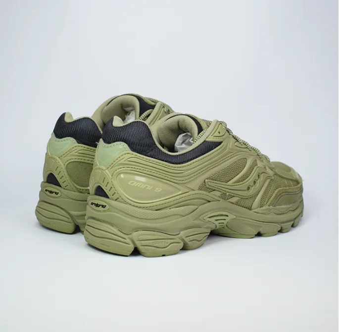 Saucony Progrid omni 9 Vert Kaki