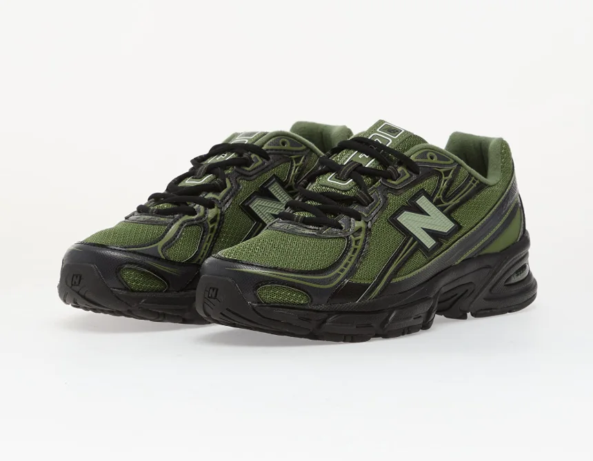 New Balance 740 Vert utilitaire/noir