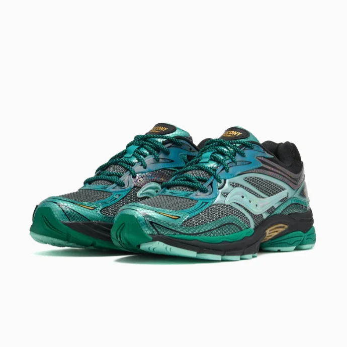 Saucony ProGrid Omni 9  Vert émeraude métallisé