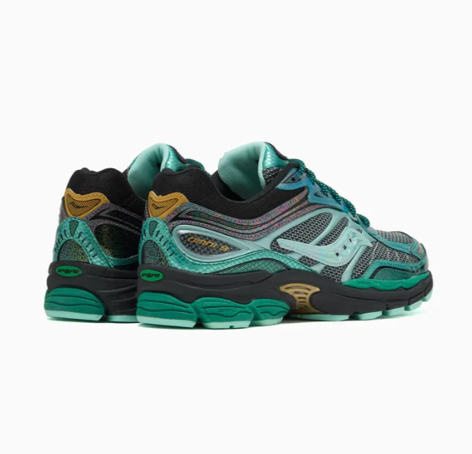 Saucony ProGrid Omni 9  Vert émeraude métallisé