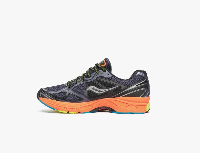Saucony Guide 7 ProGrid NOIR-ORANGE/Multi
