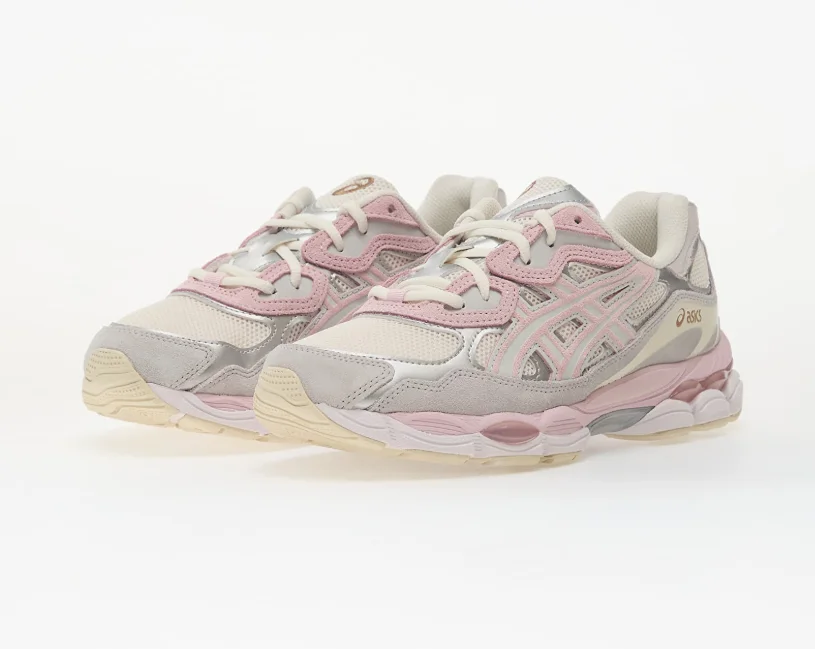 ASICS GEL-NYC Béton/ Rose à peine