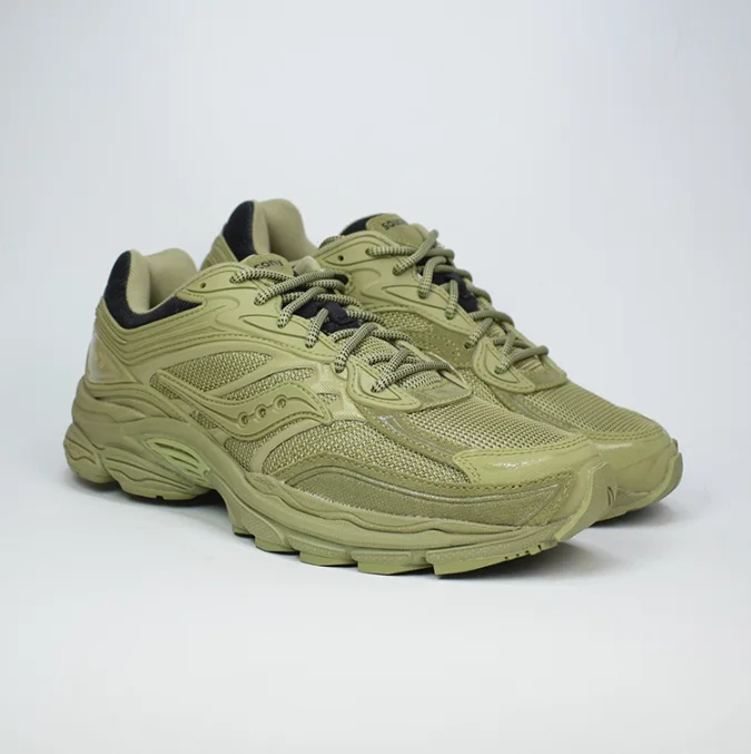 Saucony Progrid omni 9 Vert Kaki