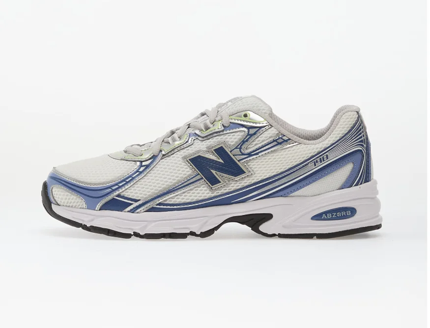 New Balance 740 Blanc/Bleu magique