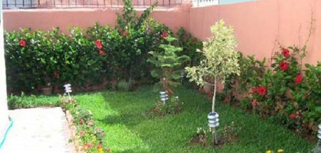 المنزل و الحديقة