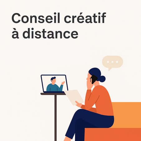Conseil créatif à distance