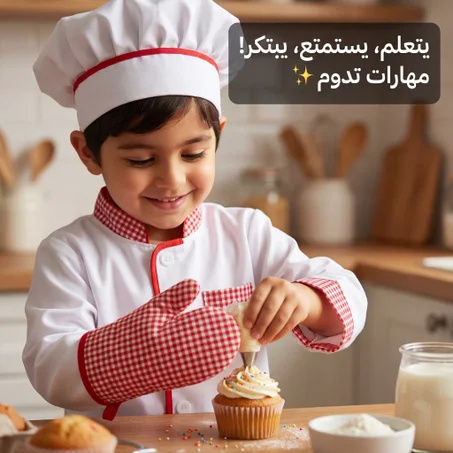 لبسة شيف للأطفال 👩‍🍳