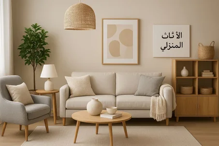 الأثاث المنزلي