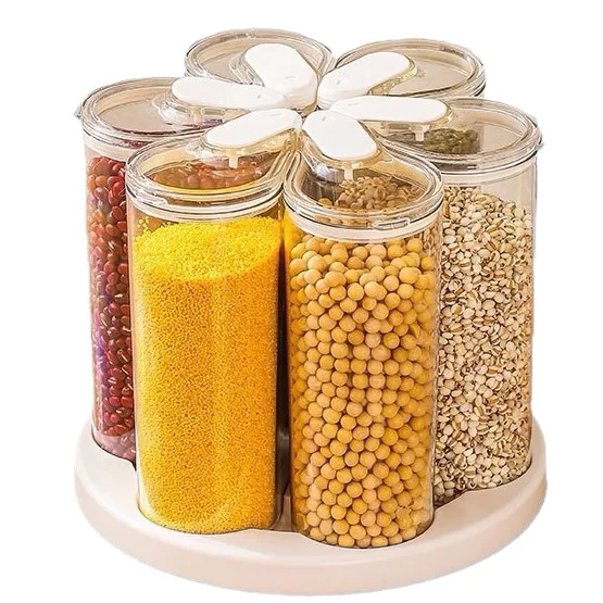 Distributeur de céréales à base rotative