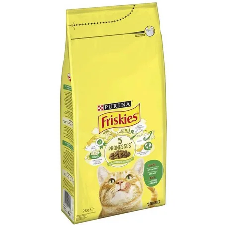 Friskies Chat adult - Au Lapin Au Poulet Et Aux Légumes-2Kg