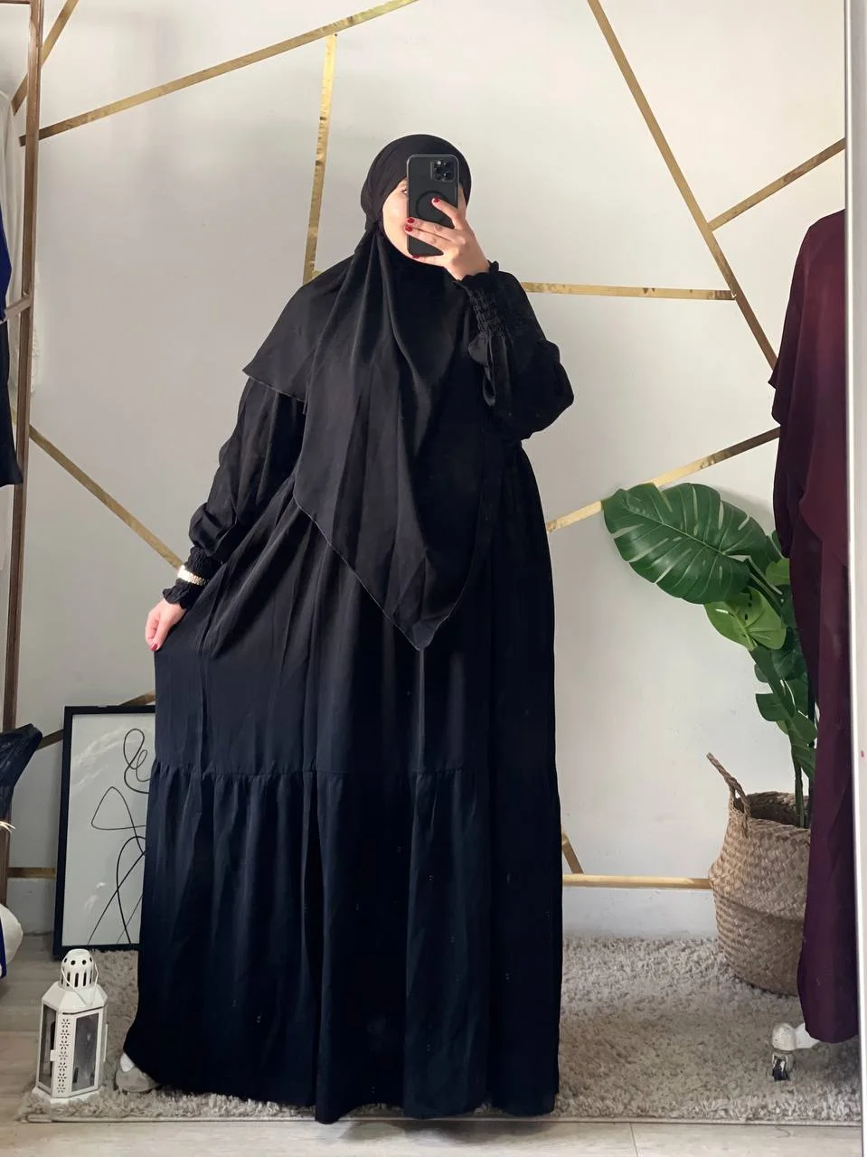 عباية بالبليات بلفولار