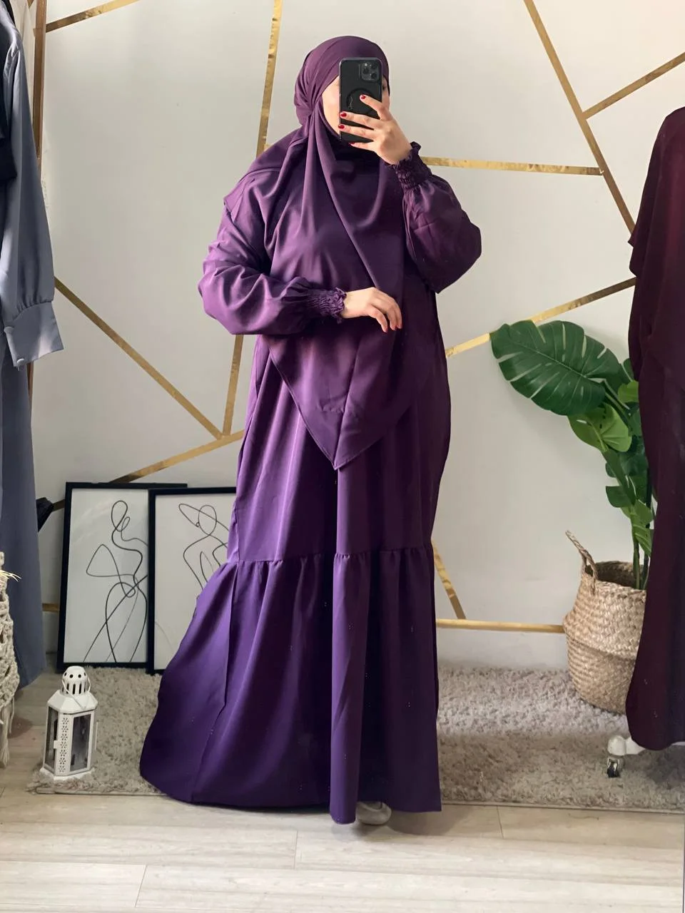 عباية بالبليات بلفولار