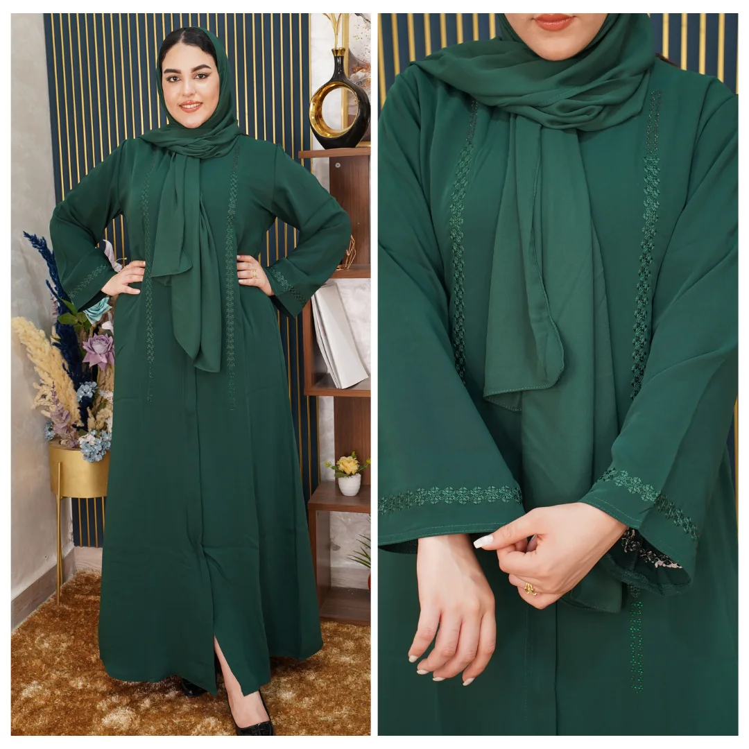 عباية إماراتية طرز بالفولار