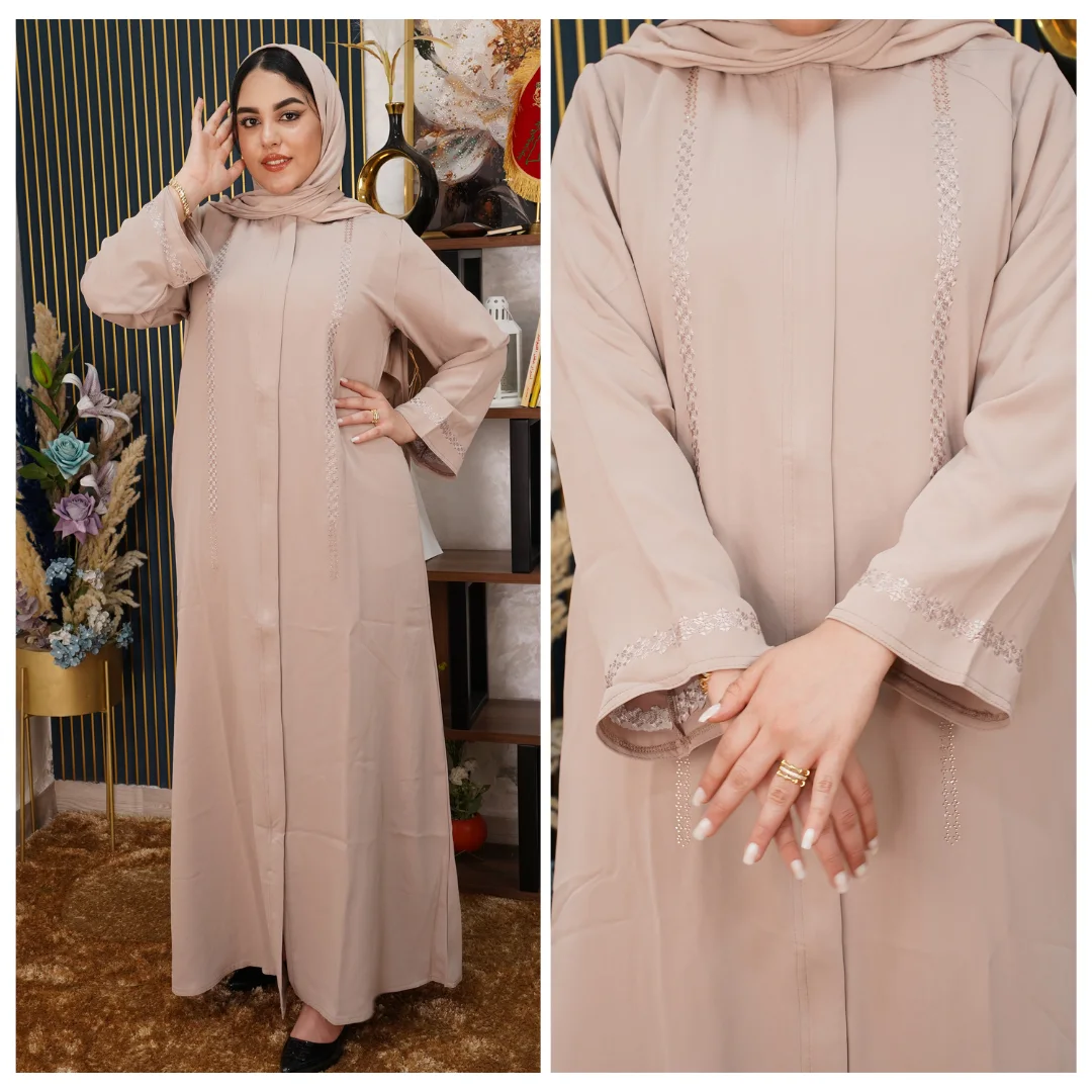 عباية إماراتية طرز بالفولار